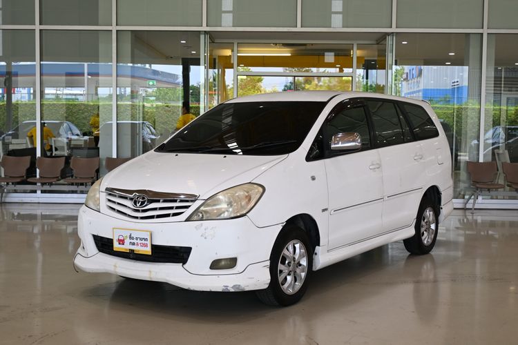 Toyota Innova 2011 2.0 G Utility-car เบนซิน LPG เกียร์อัตโนมัติ ขาว รูปที่ 4