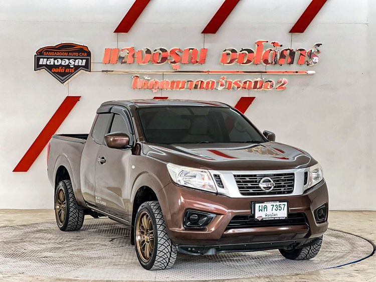 Nissan NP300-NAVARA 2017 2.5 S Pickup ดีเซล ไม่ติดแก๊ส เกียร์ธรรมดา น้ำตาล รูปที่ 3