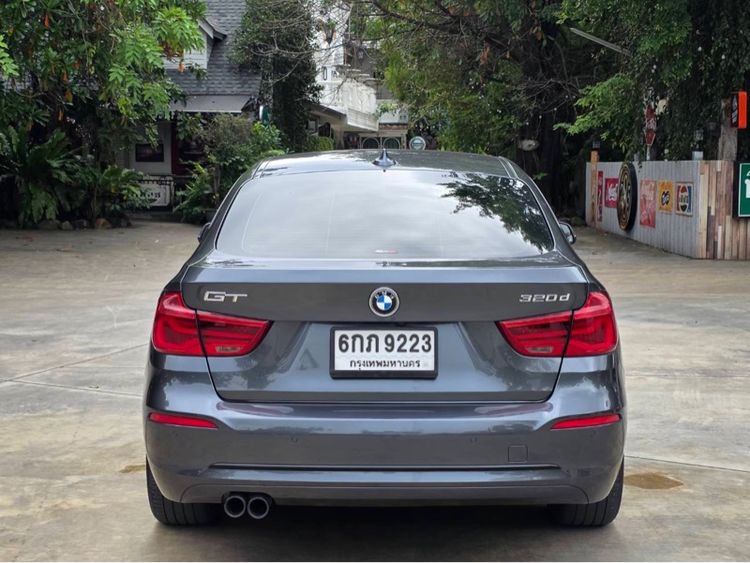 BMW Series 3 2017 Sedan ดีเซล ไม่ติดแก๊ส เกียร์อัตโนมัติ เทา รูปที่ 4