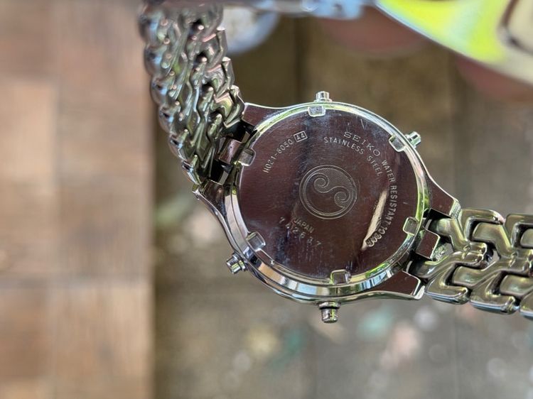 SEIKO H021-8050 Analog Digital Quartz Men H021 Men'S Vintage 340530803 Japan Movement  รูปที่ 14