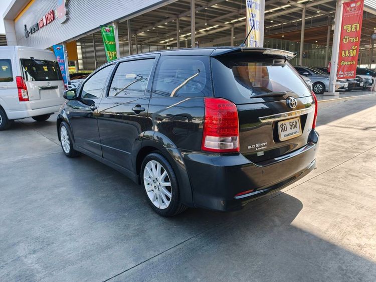 Toyota Wish 2006 2.0 Q Limited Utility-car เบนซิน ไม่ติดแก๊ส เกียร์อัตโนมัติ ดำ รูปที่ 4