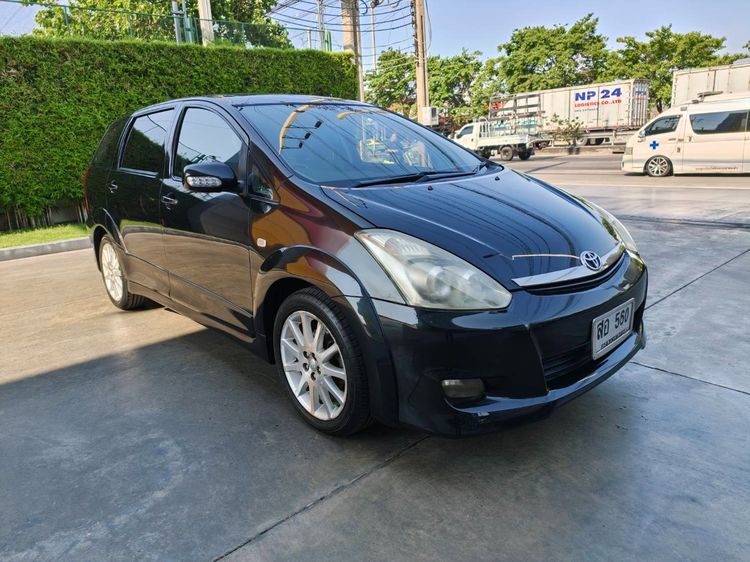 Toyota Wish 2006 2.0 Q Limited Utility-car เบนซิน ไม่ติดแก๊ส เกียร์อัตโนมัติ ดำ รูปที่ 3