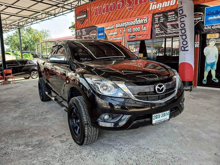 Mazda BT-50 Pro 2019 2.2 Hi-Racer Pickup ดีเซล ไม่ติดแก๊ส เกียร์ธรรมดา ดำ รูปที่ 3