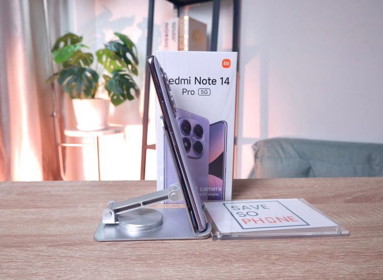 Redmi Note 14 Pro 12+256GB สี Purple เครื่องสวย ราคาเพียง 6,900.- มีประกันร้าน 60 วัน รูปที่ 4