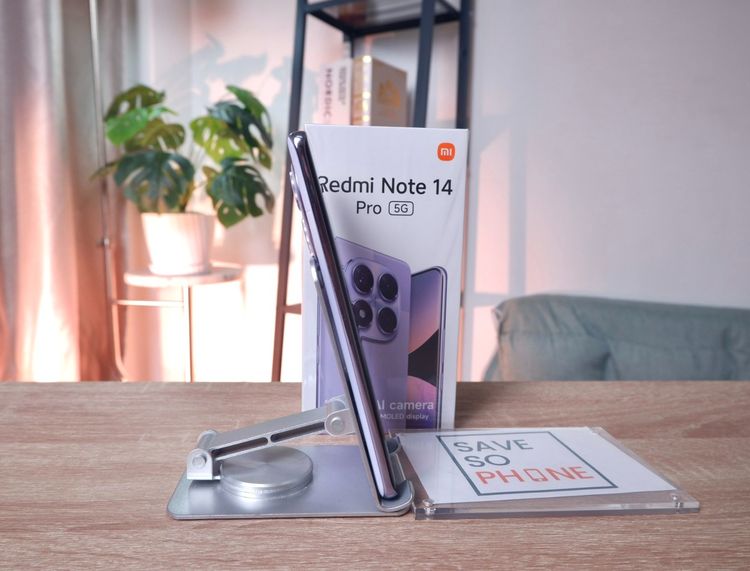 Redmi Note 14 Pro 12+256GB สี Purple เครื่องสวย ราคาเพียง 6,900.- มีประกันร้าน 60 วัน รูปที่ 3