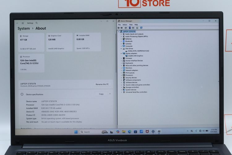 ASUS VIVOBOOK 15 Core i5-1235U RAM8-512GB รูปที่ 4