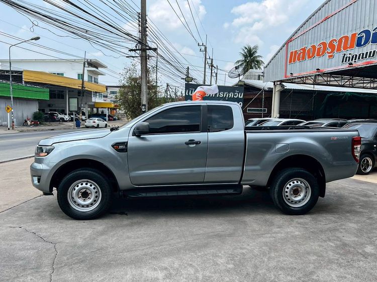 Ford Ranger 2018 2.2 Hi-Rider XL Plus Pickup ดีเซล ไม่ติดแก๊ส เกียร์ธรรมดา เทา รูปที่ 4