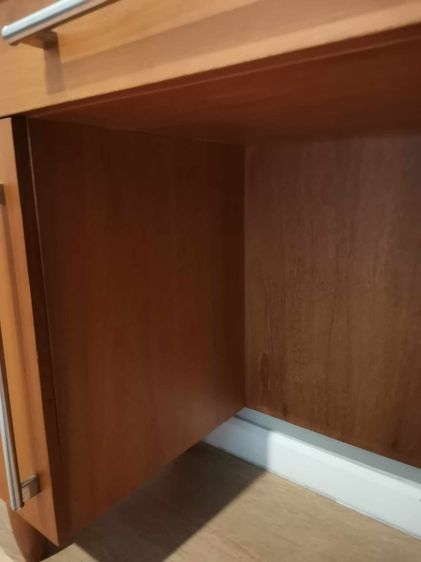 โต๊ะเครื่องแป้ง Mid-Century Modern (MCM) งานเทียบคลาสสิก ท็อปไม้อัดสักลายสวยงาม รูปที่ 6