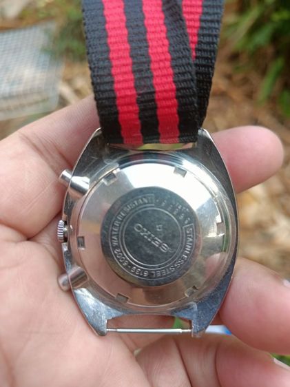 Vintage Seiko Pepsi 6139 6002 Chronograph Auto day-date ( Mechanic work needs repairs ) เป็ปซี่ งานช่าง อ่านนะครับ...กดจับเวลา รูปที่ 3