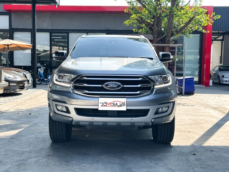 Ford Everest 2019 2.0 Titanium Plus Utility-car ดีเซล เกียร์อัตโนมัติ เทา รูปที่ 2