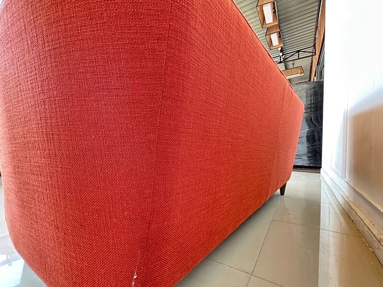 โซฟา 2 ที่นั่ง แบรนด์ LA-Z-BOY เบาะผ้าสีน้ำตาลแดง ถอดปลอกได้ รูปที่ 6