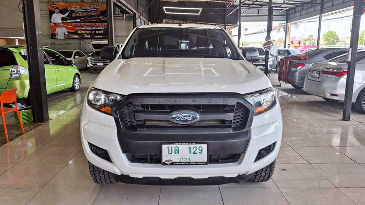 Ford Ranger 2018 2.2 Hi-Rider XL Plus Pickup ดีเซล ไม่ติดแก๊ส เกียร์ธรรมดา ขาว รูปที่ 2
