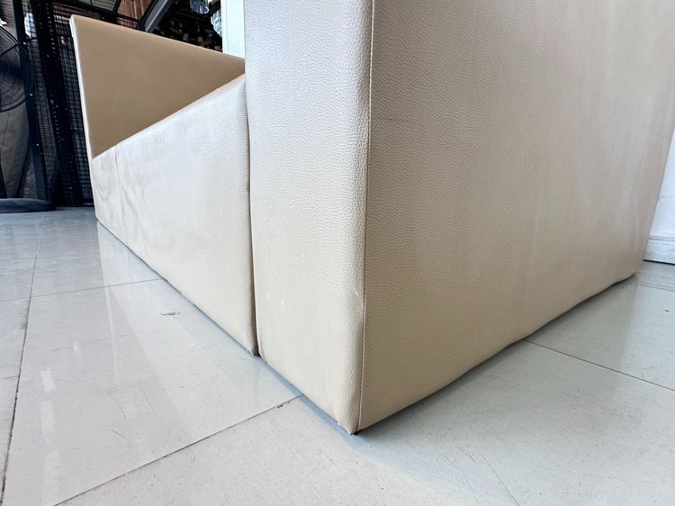 คอกเด็ก แบรนด์ BABY SELFY ขนาด 3.5 ฟุต หนัง PU สีน้ำตาลอ่อน  รูปที่ 10