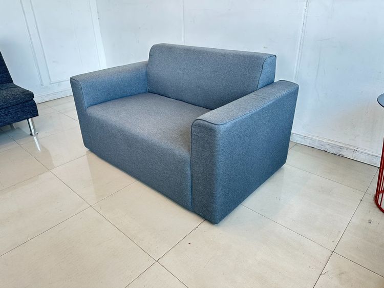 โซฟา 2 ที่นั่ง แบรนด์ WARMER เบาะผ้าสีเทา รูปที่ 4