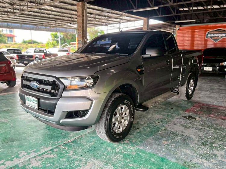 Ford Ranger 2018 2.2 Hi-Rider XL Plus Pickup ดีเซล ไม่ติดแก๊ส เกียร์ธรรมดา บรอนซ์เงิน