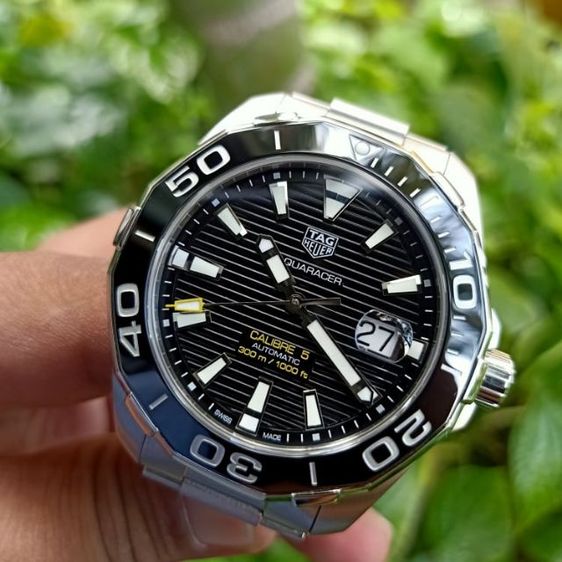 Tag Heuer Aquaracer Calibre 5 Black Ceramic WAY201A🇨🇭🇨🇭
  รูปที่ 3