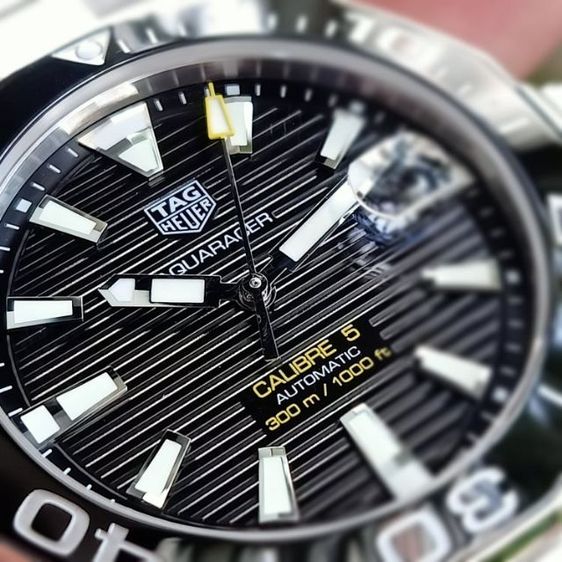 Tag Heuer Aquaracer Calibre 5 Black Ceramic WAY201A🇨🇭🇨🇭
 