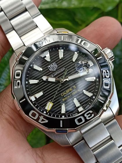 Tag Heuer Aquaracer Calibre 5 Black Ceramic WAY201A🇨🇭🇨🇭
  รูปที่ 2