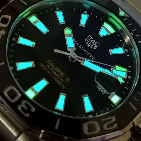 Tag Heuer Aquaracer Calibre 5 Black Ceramic WAY201A🇨🇭🇨🇭
  รูปที่ 5