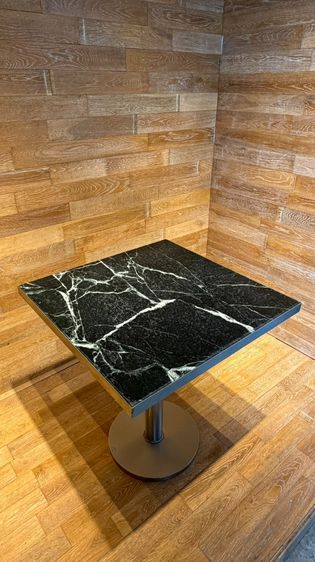 โต๊ะทานอาหาร ท็อปหินอ่อน ขาสแตนเลส รูปที่ 7