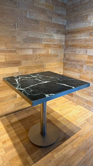 โต๊ะทานอาหาร ท็อปหินอ่อน ขาสแตนเลส รูปที่ 6