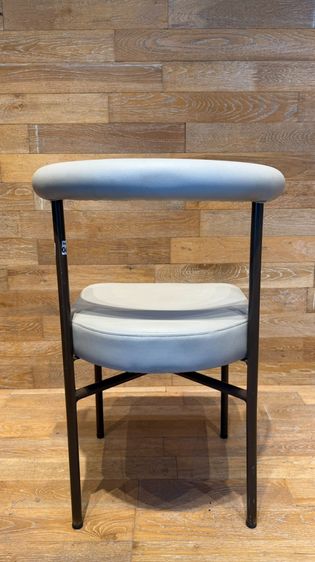  เก้าอี้ เบาะผ้าสีเทา ขาเหล็กสีดำ รูปที่ 6