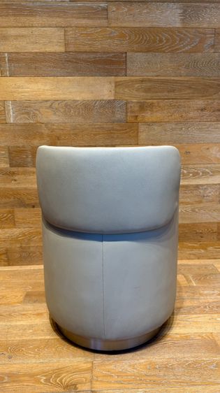 สตูล เบาะหนัง PU สีเทา  รูปที่ 3