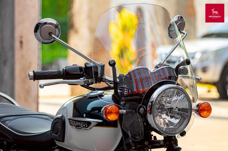Triumph Bonneville T120 ปี2018 มือเดียว สีทูโทน วิ่งน้อย6,000Km. รูปที่ 13