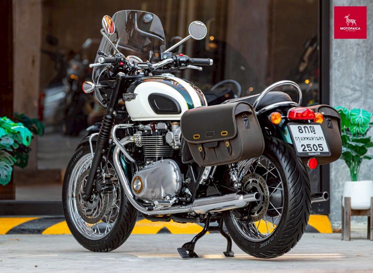 Triumph Bonneville T120 ปี2018 มือเดียว สีทูโทน วิ่งน้อย6,000Km. รูปที่ 4