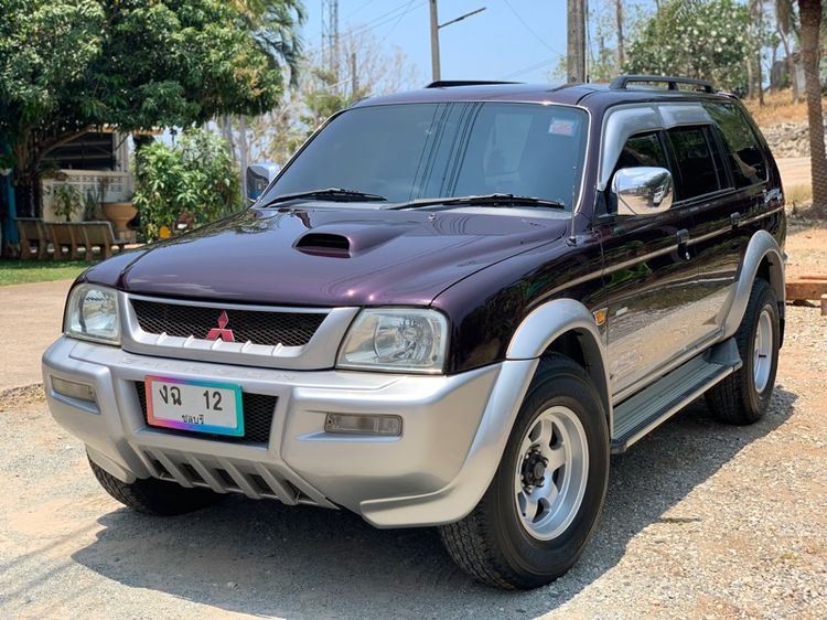 Mitsubishi Strada G Wagon 2003 2.8 GLS 4WD Utility-car ดีเซล เกียร์อัตโนมัติ ม่วง รูปที่ 4