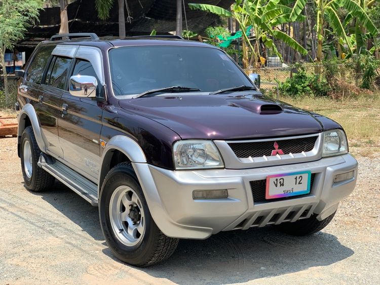 รถ Mitsubishi Strada G Wagon 2.8 GLS 4WD สี ม่วง
