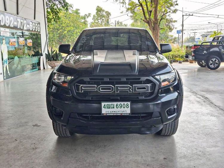 Ford Ranger 2021 2.2 Hi-Rider XL Plus Sport Pickup ดีเซล ไม่ติดแก๊ส เกียร์ธรรมดา ดำ รูปที่ 2