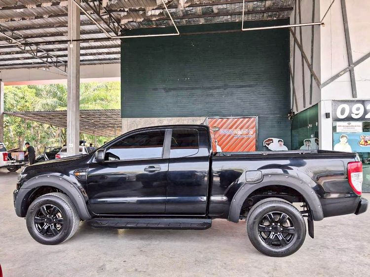Ford Ranger 2021 2.2 Hi-Rider XL Plus Sport Pickup ดีเซล ไม่ติดแก๊ส เกียร์ธรรมดา ดำ รูปที่ 4