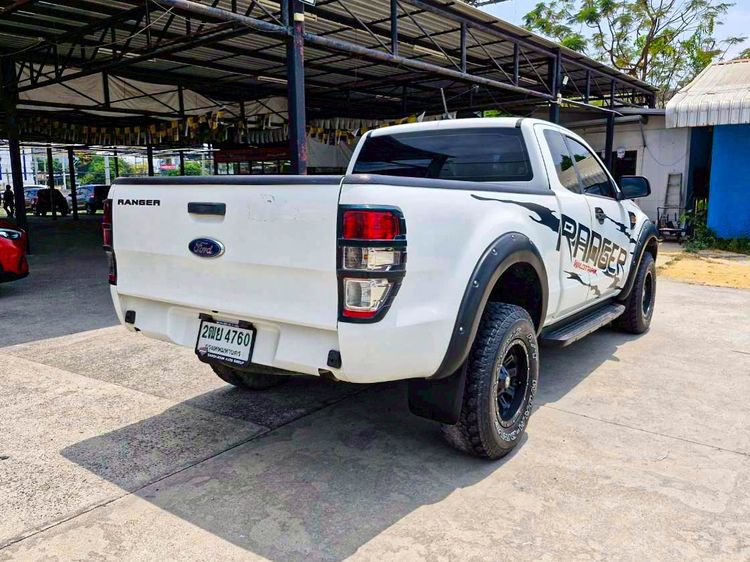 Ford Ranger 2018 2.2 Hi-Rider XL Plus Pickup ดีเซล ไม่ติดแก๊ส เกียร์ธรรมดา ขาว รูปที่ 4