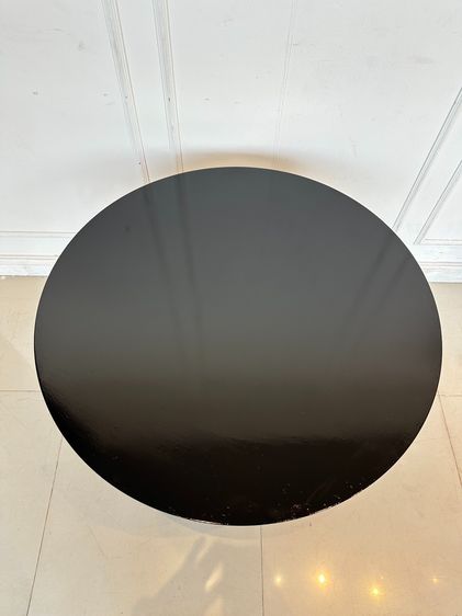 โต๊ะคอฟฟี่เทเบิ้ล ท็อปทรงกลม โครงเหล็ก ขาทรงกรวย  รูปที่ 3