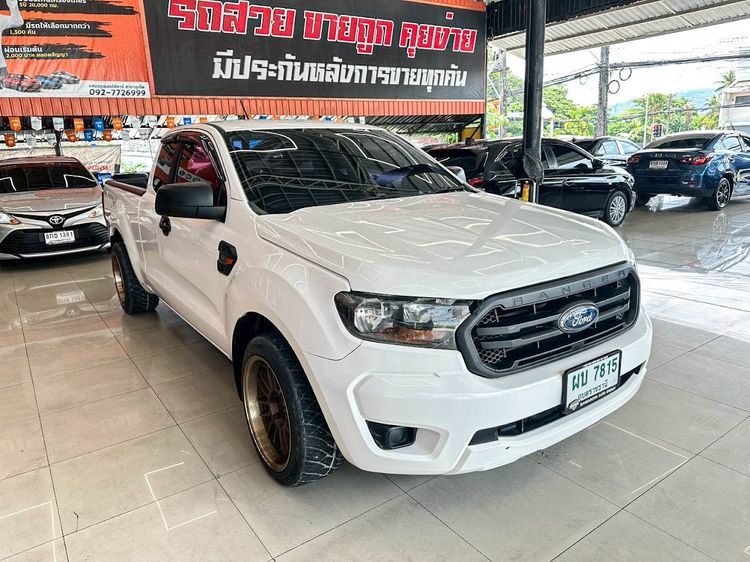 Ford Ranger 2020 2.2 XL Pickup ดีเซล ไม่ติดแก๊ส เกียร์ธรรมดา ขาว รูปที่ 3