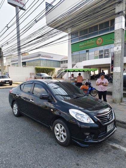 รถ Nissan Almera 1.2 VL Sportech สี ดำ