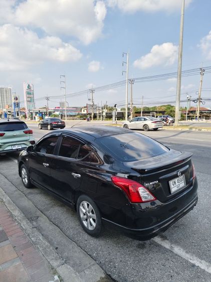 Nissan Almera 2013 1.2 VL Sportech Sedan เบนซิน ไม่ติดแก๊ส เกียร์อัตโนมัติ ดำ รูปที่ 4