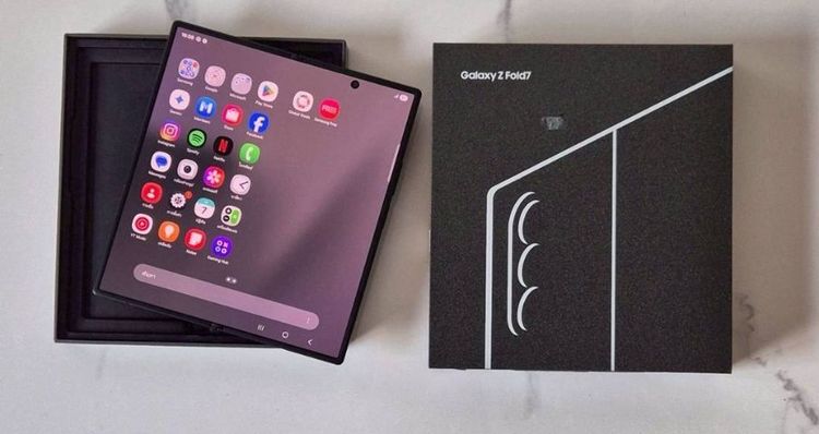 😊Samsung Galaxy Z Fold 7   512GB  เครื่องใหม่มีตำหนิ ของแท้ ศูนย์ไทย  มีประกัน  รูปที่ 5