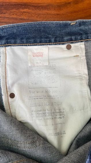 ขาย Levi's 702XX กางเกงยีนส์วินเทจ Big E ป้ายหนังแท้  รูปที่ 5