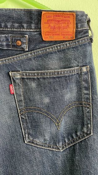 ขาย Levi's 702XX กางเกงยีนส์วินเทจ Big E ป้ายหนังแท้  รูปที่ 4