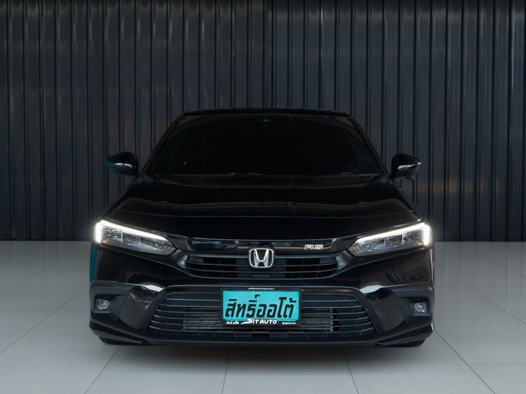 Honda Civic 2022 1.5 Turbo RS Sedan เบนซิน ไม่ติดแก๊ส เกียร์อัตโนมัติ ดำ รูปที่ 2