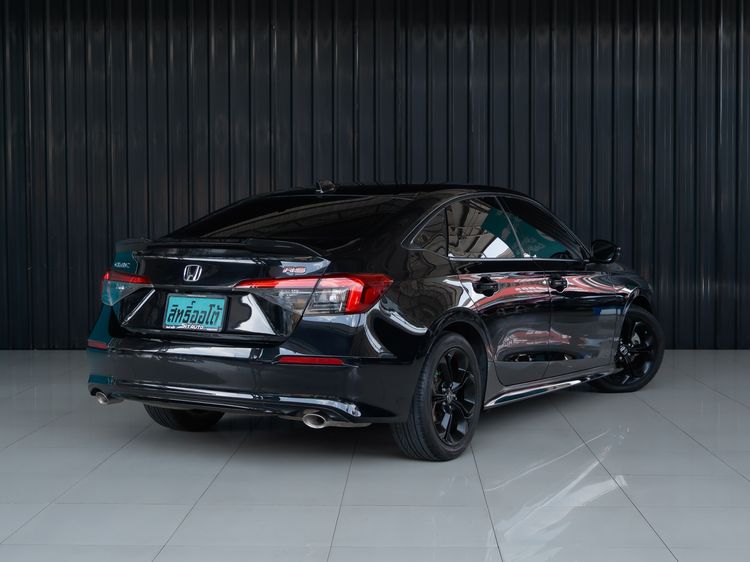 Honda Civic 2022 1.5 Turbo RS Sedan เบนซิน ไม่ติดแก๊ส เกียร์อัตโนมัติ ดำ รูปที่ 4