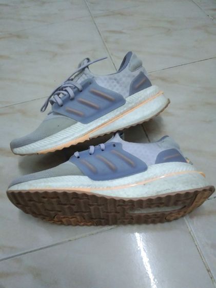 รองเท้าผ้าใบสำหรับผู้หญิงยี่ห้อADIDAS ของแท้สีsilver orange รูปที่ 5