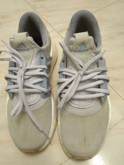 รองเท้าผ้าใบสำหรับผู้หญิงยี่ห้อADIDAS ของแท้สีsilver orange รูปที่ 3