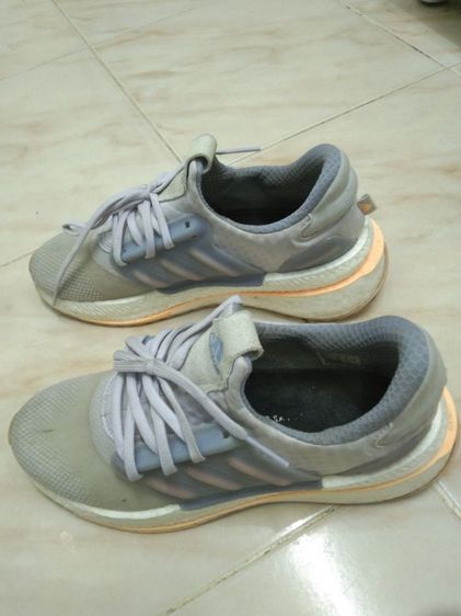 รองเท้าผ้าใบสำหรับผู้หญิงยี่ห้อADIDAS ของแท้สีsilver orange รูปที่ 4