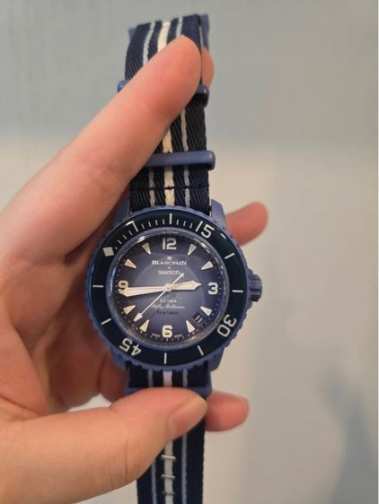 Blancpain x Swatch รุ่น Atlantic Ocean รูปที่ 3