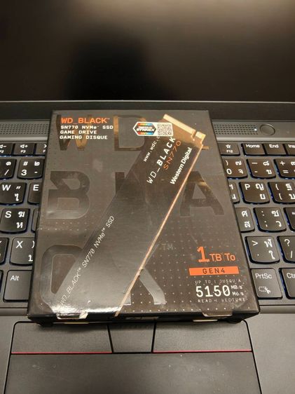 ที่เก็บข้อมูลและเมมโมรี่การ์ด ขาย WD BLACK SN770 NVMe SSD 1TB PCIe Gen4