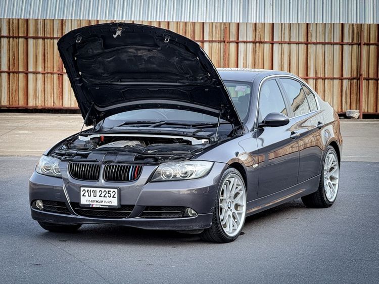 BMW Series 3 2007 325i Sedan เบนซิน ไม่ติดแก๊ส เกียร์อัตโนมัติ เทา รูปที่ 4