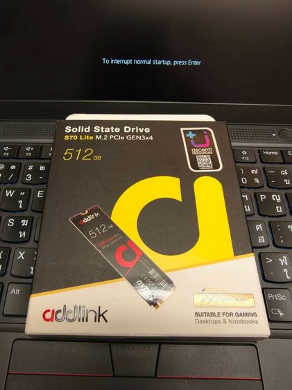 ขาย SSD M.2 addlink S70 Lite 512GB PCIe Gen3x4